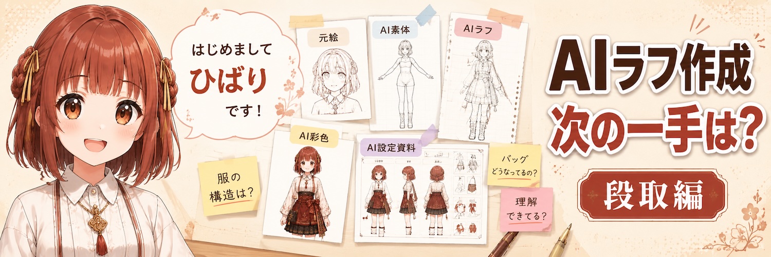AIラフ作成 次の一手は?