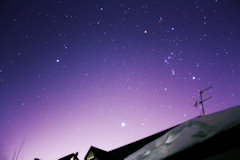 [挿絵] 天体撮影 - 冬の大三角とオリオン座